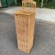 Rattan and wicker bread bin