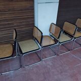 Set of 5 chairs Marcel Breuer B32