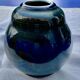 VASE PENSU , in enamelled ceramic, signed BLANOT
