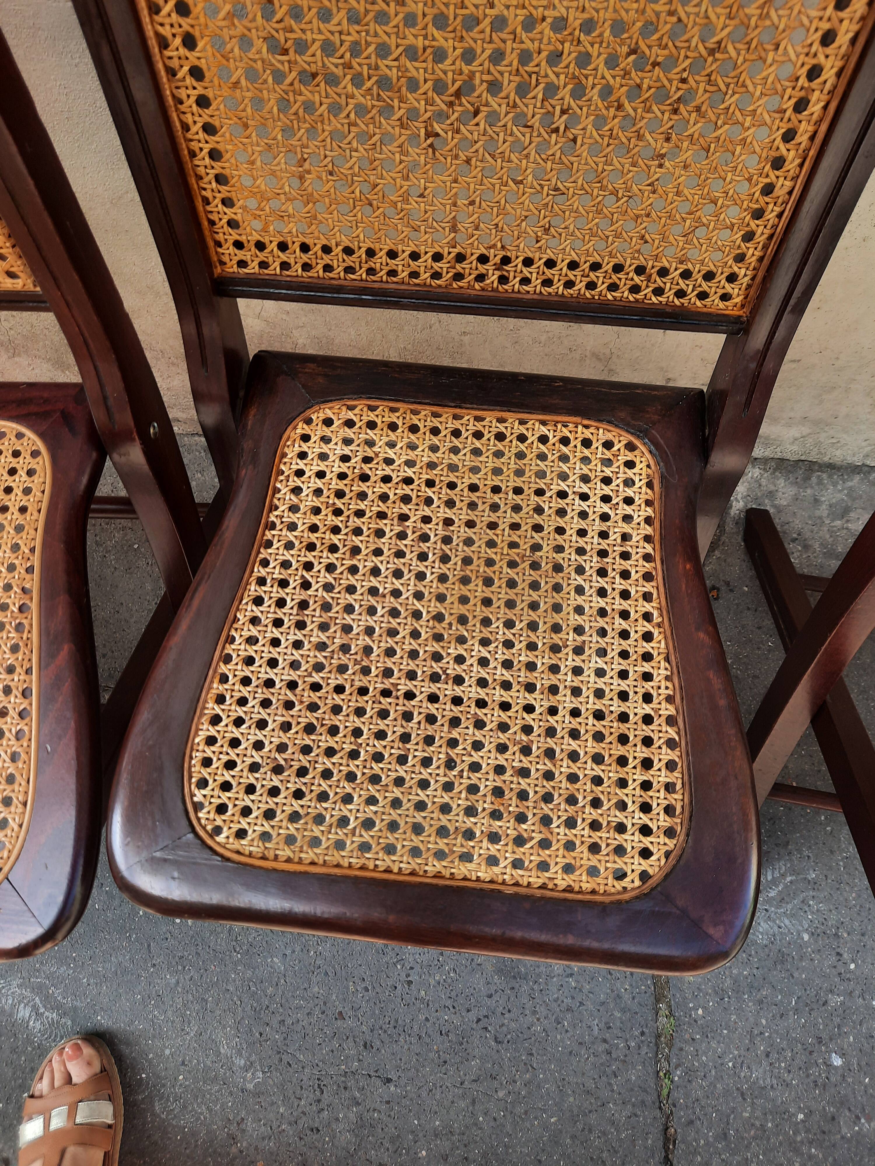 Lot de 4 chaises pliantes