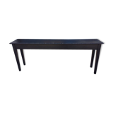 Black console table