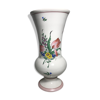 Vase ancien porcelaine KG Luneville