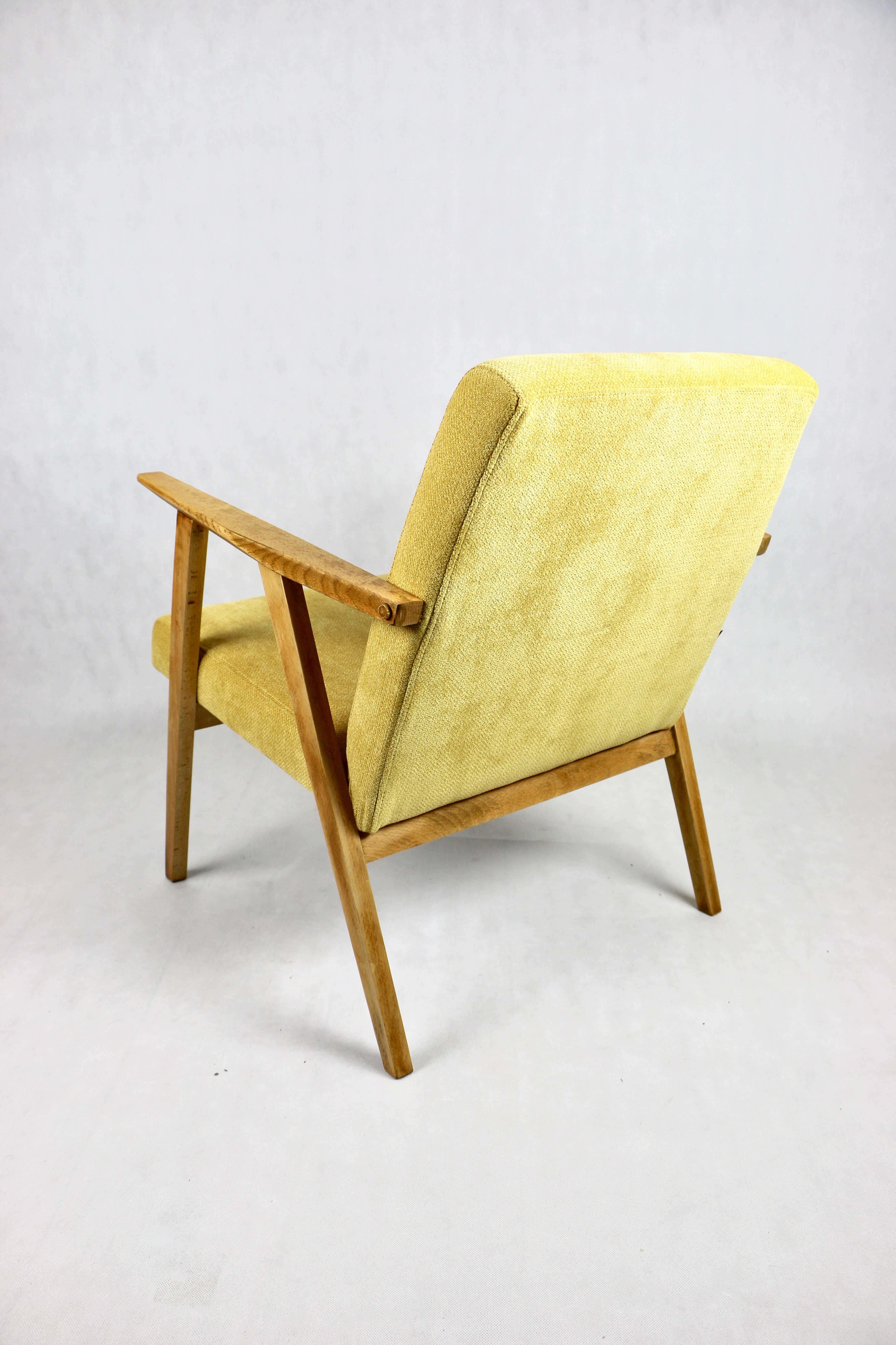 Vintage Yellow Easy Chair, 1970s