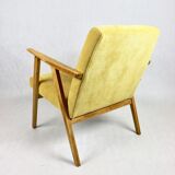 Vintage Yellow Easy Chair, 1970s