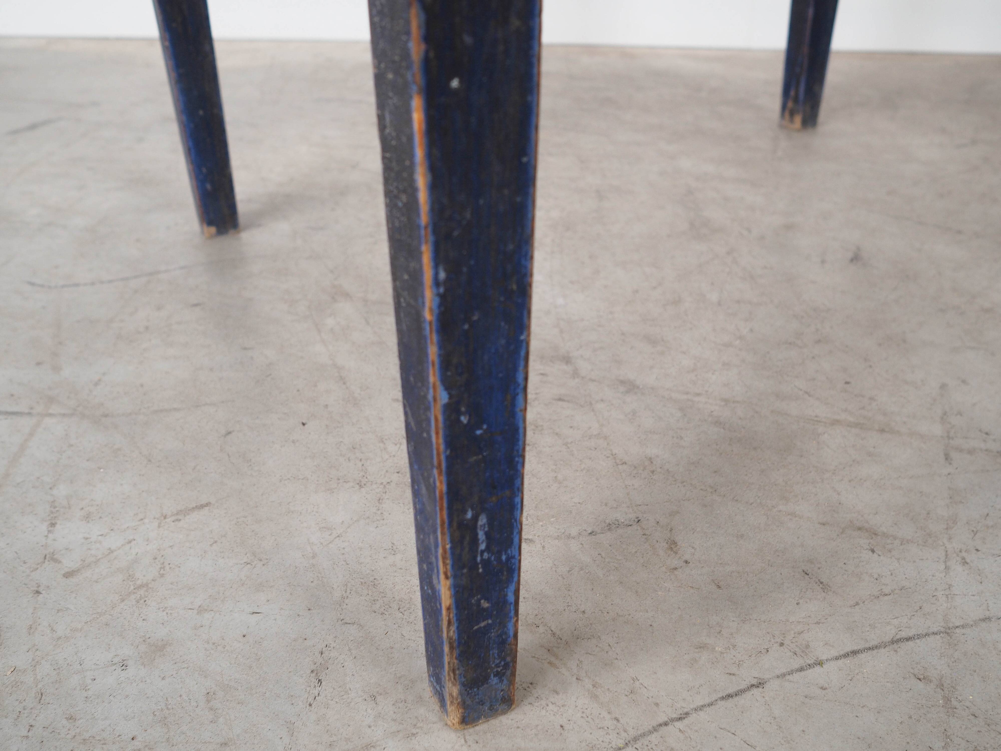 Table en pin, design danois, années 1940, fabriquée au Danemark