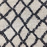Handmade Berber wool mrirt rug 145 X 65 CM