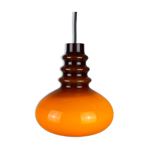 suspension en verre brun