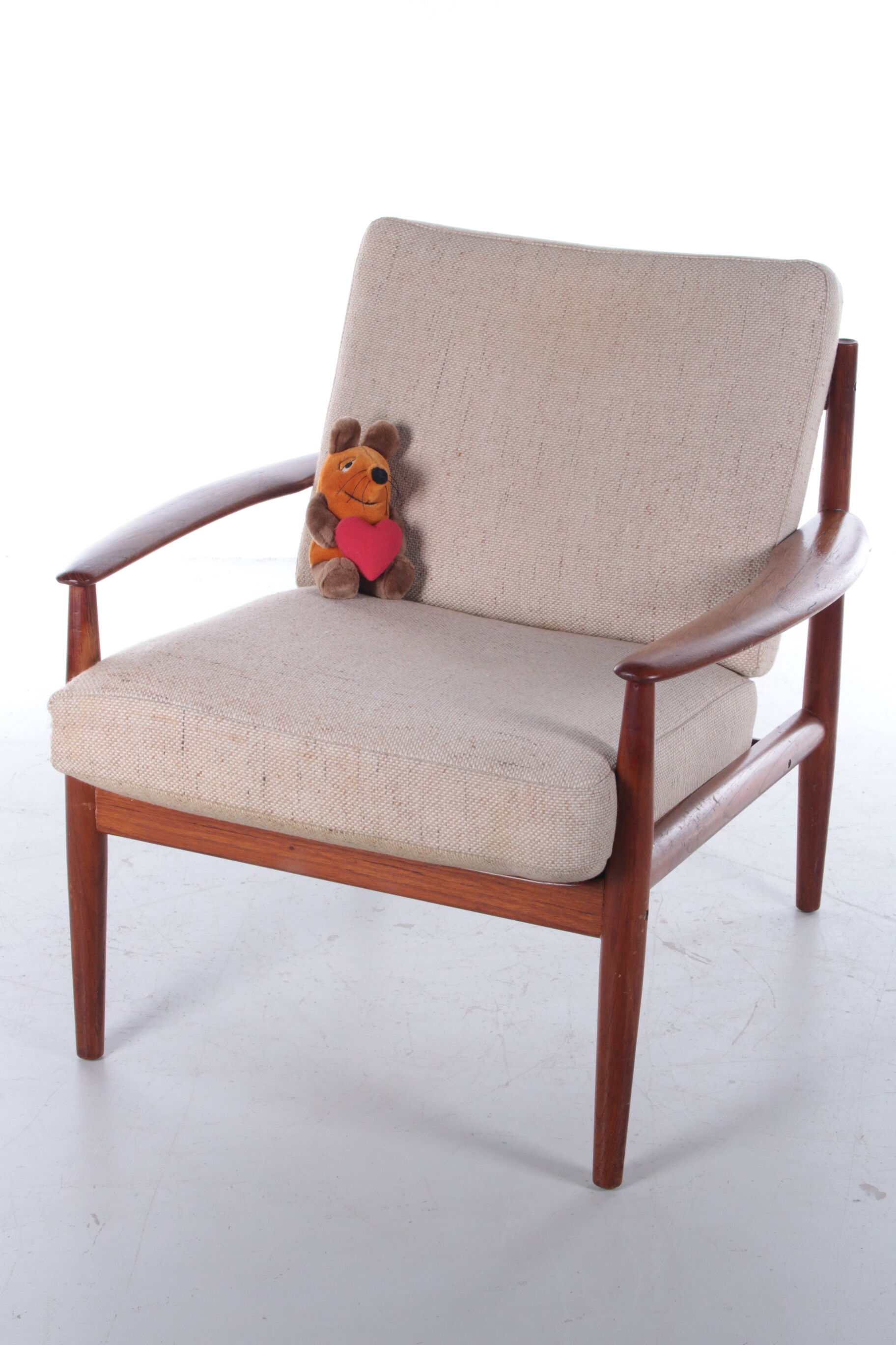 Original teak armchair design by Greta Jalk Model 118, Denmark