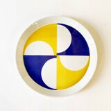 Gio Ponti plate for Franco Pozzi, 1967