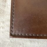 Leather underhand for office