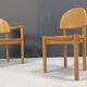 Chaises de salle à manger en bois de pin Rainer Daumiller pour Hirtshals Savvaerk, lot de 6, 1