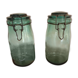 Glass jars