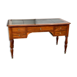 Bureau plat à tirettes
