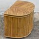 Petit coffre rotin vintage 1960