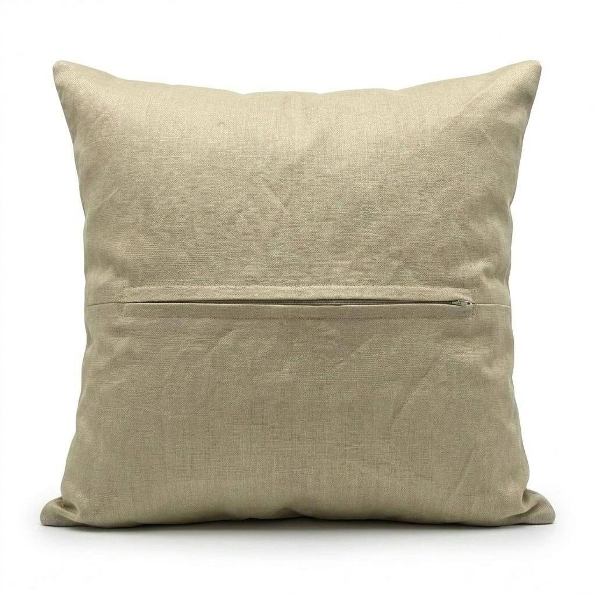 Vintage embroidered cushion cover 46x46 cm