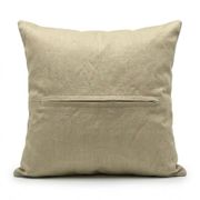 Vintage embroidered cushion cover 46x46 cm