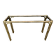 Bamboo-style Console Table Brass 1970