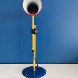 Colored metal articulated lamp 80s 90s