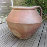 Terracotta flower pot with handle 30s 40s