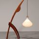 Danish mid-century praying mantis floor lamp – Rispal style