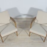300-139 Armchairs from Swarzędzka, 1960s, Set of 2
