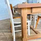 Old oak farmhouse table