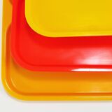 3 sets of Amboss Party Palette & spork, plate & spoon & fork, Austria, 1970s