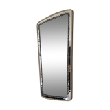 Large asymmetrical free-form mirror from the 70s 43x80cm