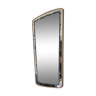 Large asymmetrical free-form mirror from the 70s 43x80cm