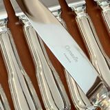 Christofle Chinon 12 table knives 24.5 cm