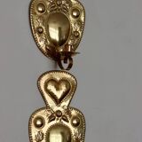 Paire d'appliques suédoises en laiton du milieu du siècle par S. Fong