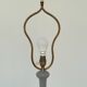 Pied de lampadaire ancien en bois