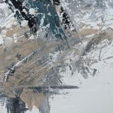 Contemporary Abstract Painting - Emergence - Mixed Media on Canvas