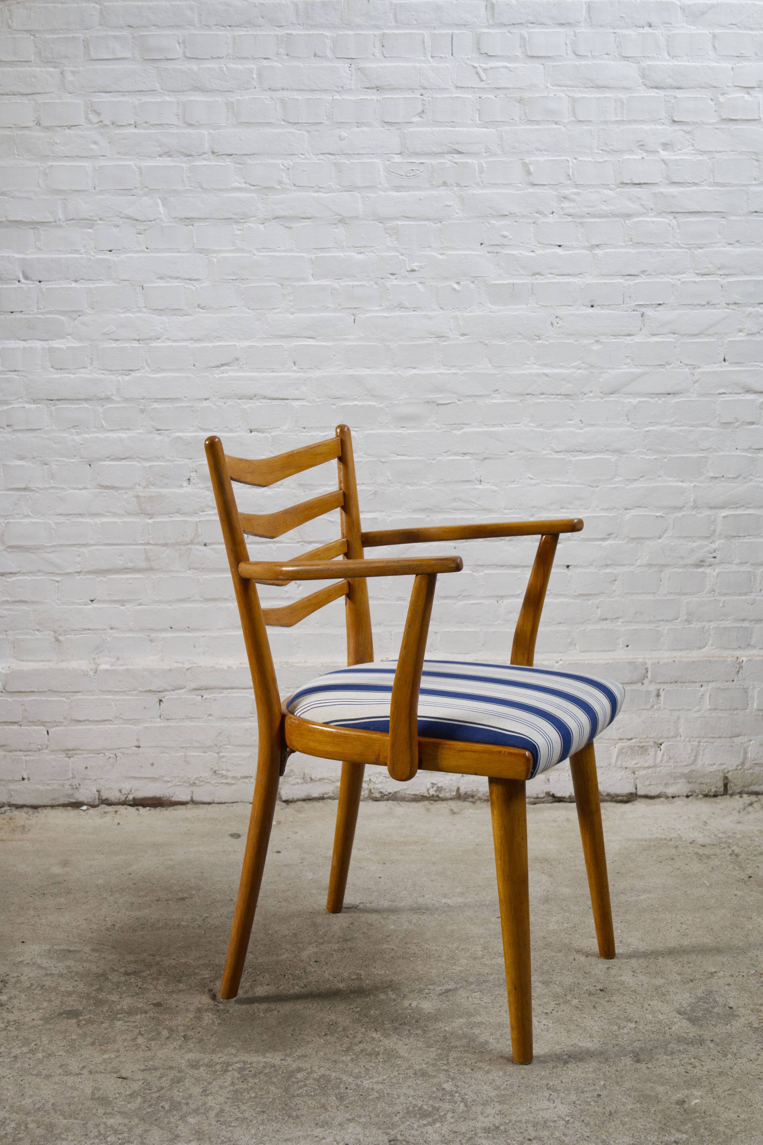 2x Thonet armchairs, 1960s