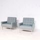 Pair of armchairs, model 67 A, by Florence Knoll, 1966, Knoll International publisher