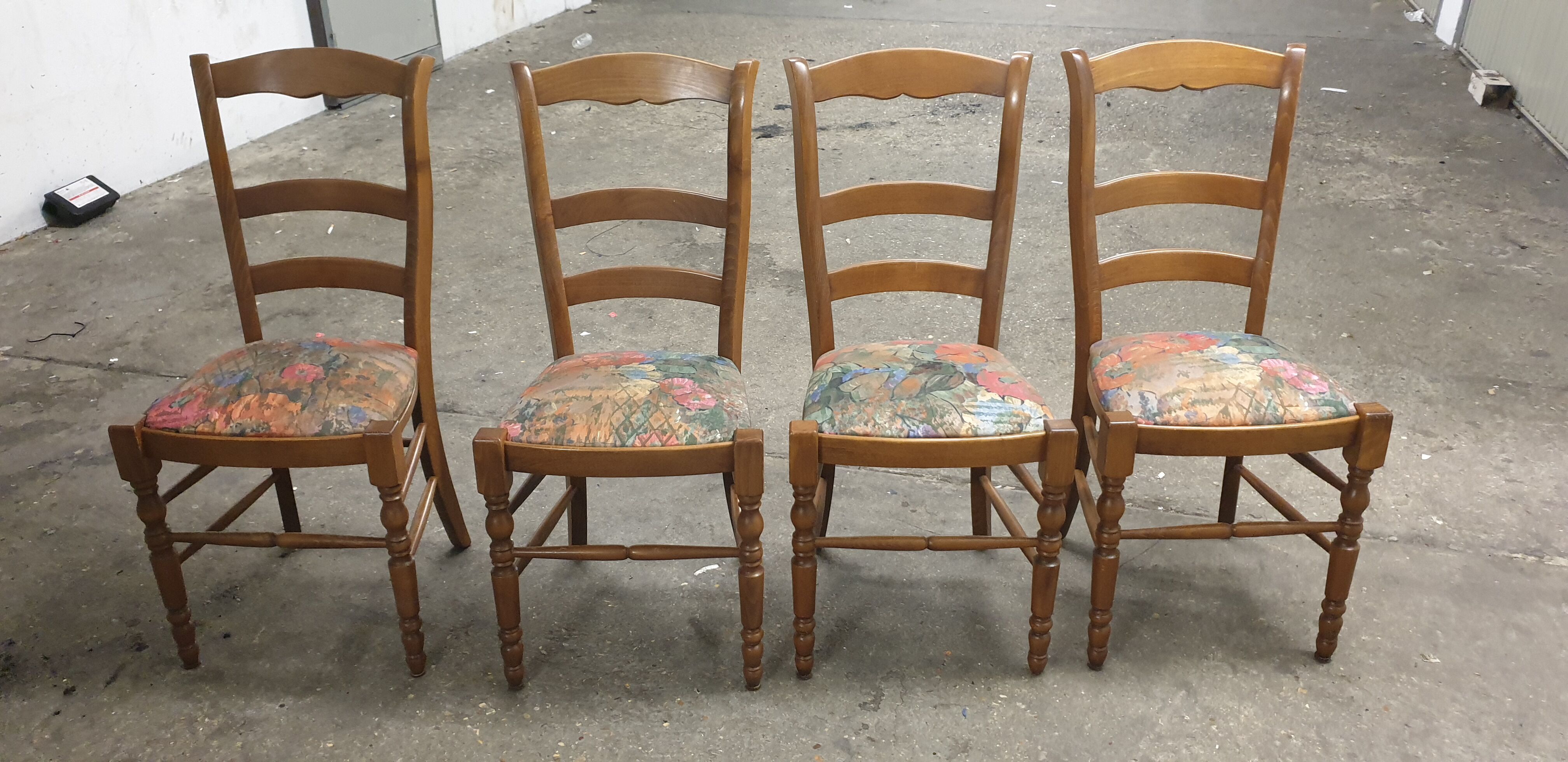 Rustic dining room chairs