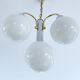 Suspension vintage en verre cascade