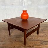 Scandinavian teak coffee table by Karl Sørlie and produced by Sørlie & Sonner 1960