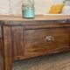 Wooden coffee table