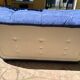 Togo 3-seater sofa in blue fabric