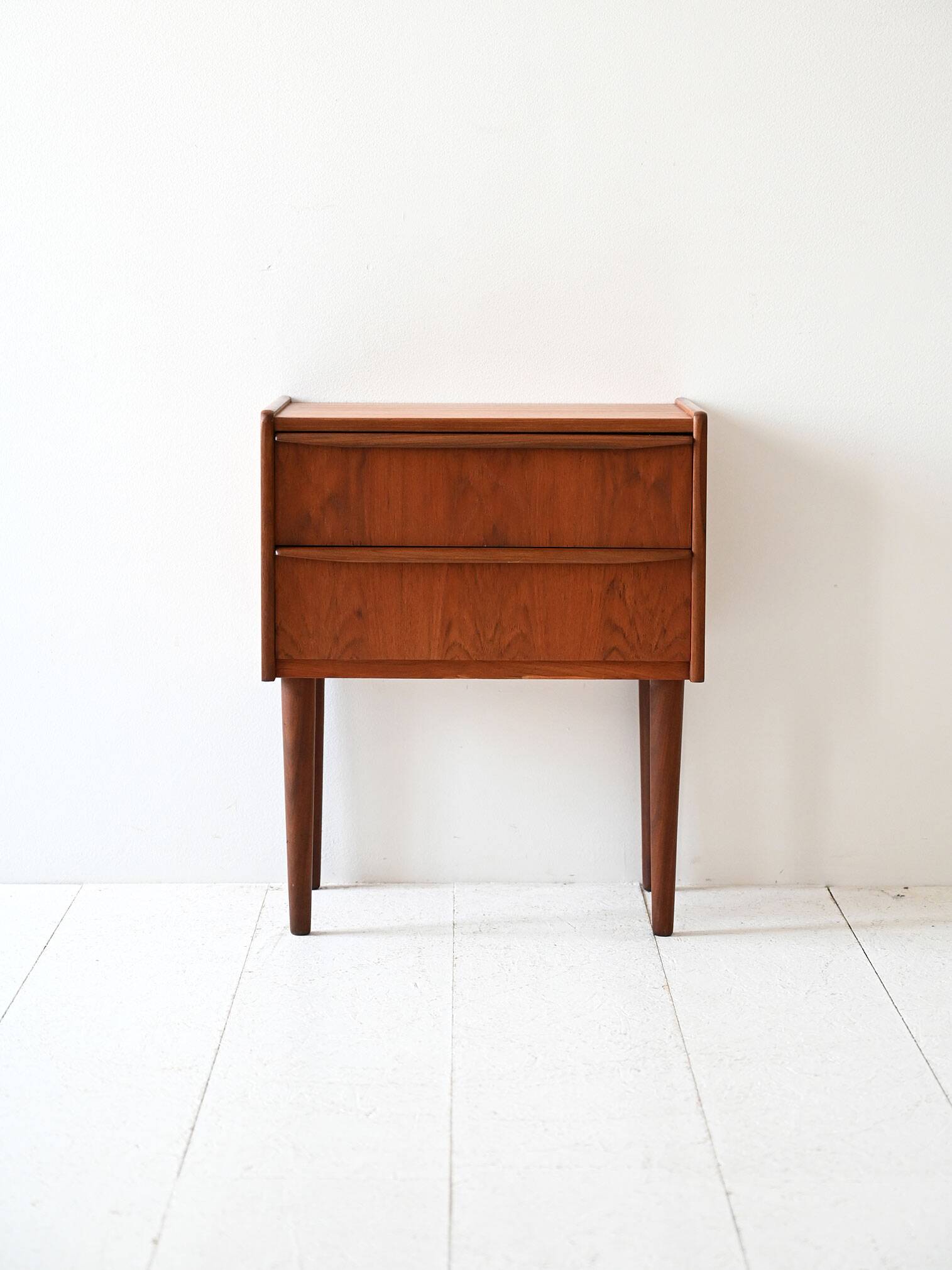 Vintage Danish teak nightstand from the 60s