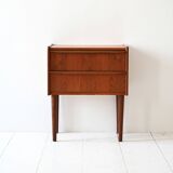 Vintage Danish teak nightstand from the 60s