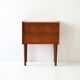 Vintage Danish teak nightstand from the 60s