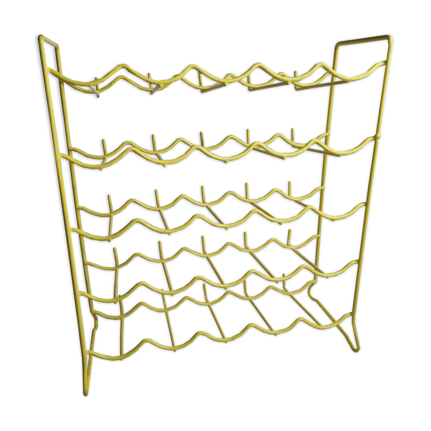 Locker with metal sheathed metal bottles