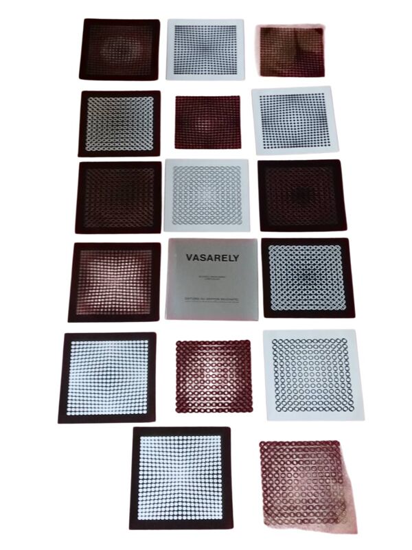 Rare Portfolio Complet ''Cinetique Profonde'' - Victor Vasarely - Éd. Gr