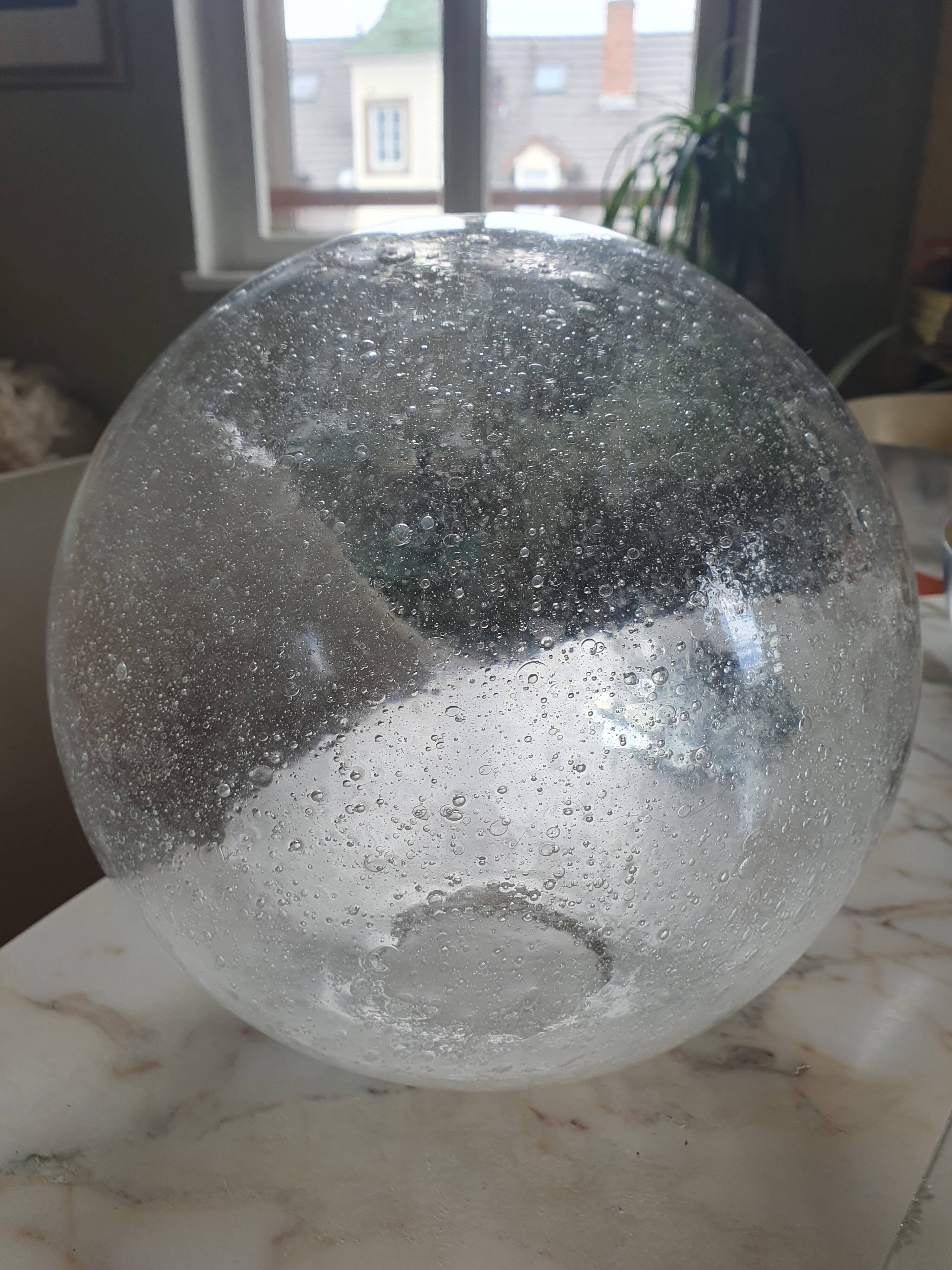 Pendant lamp Space-age Limburg Glasshutte 60s