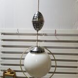 Vintage globe suspension with lower mount - 50s/60s