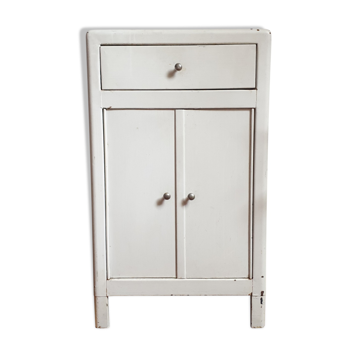Vintage metal storage cabinet
