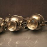 Louis XVI-style silver metal coffee teapot sugar maker