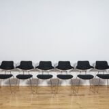 Model VL118 dining chairs by Vermund Larsen for Vermund Larsen A/S, Denmark, 1960s, set of 8